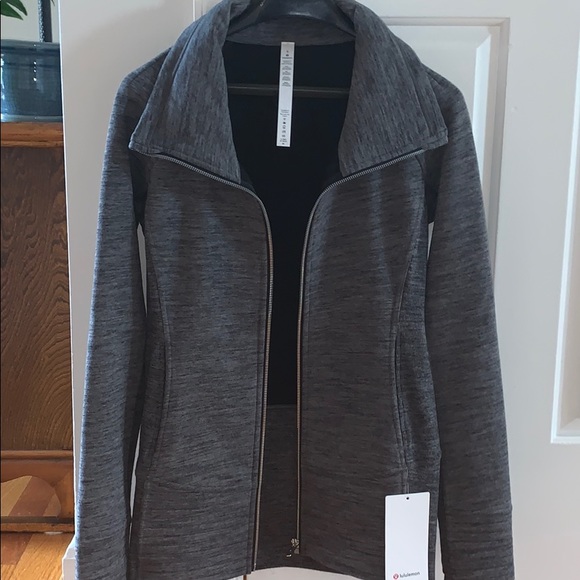 lululemon athletica Tops - NEW Lululemon Gray Jacket